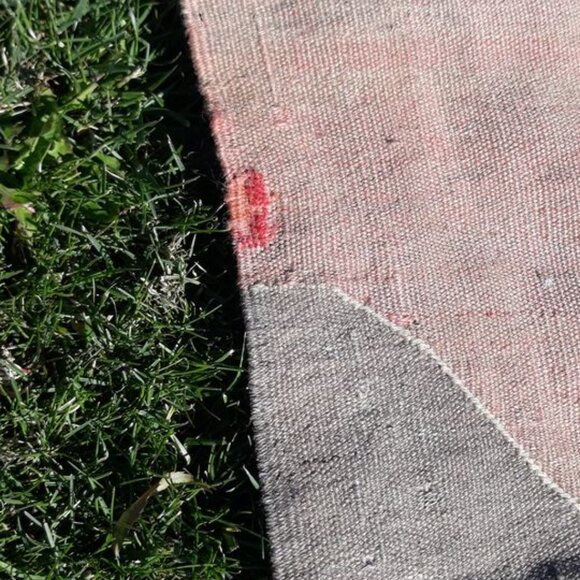 Vintage Handknotted Turkish Ombre Wool Rug - Picture 5 of 6